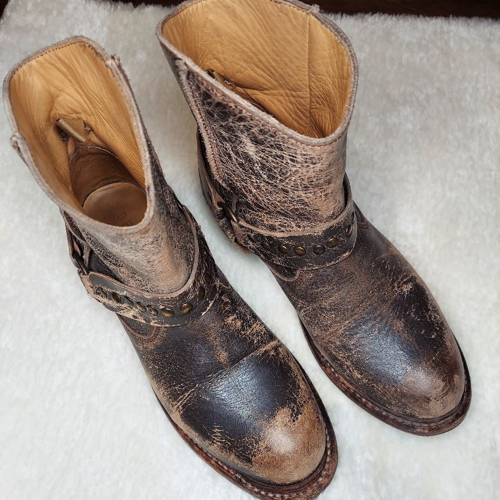 BED STU Distressed Ankle Boot